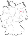 Karte Retzow bei Nauen